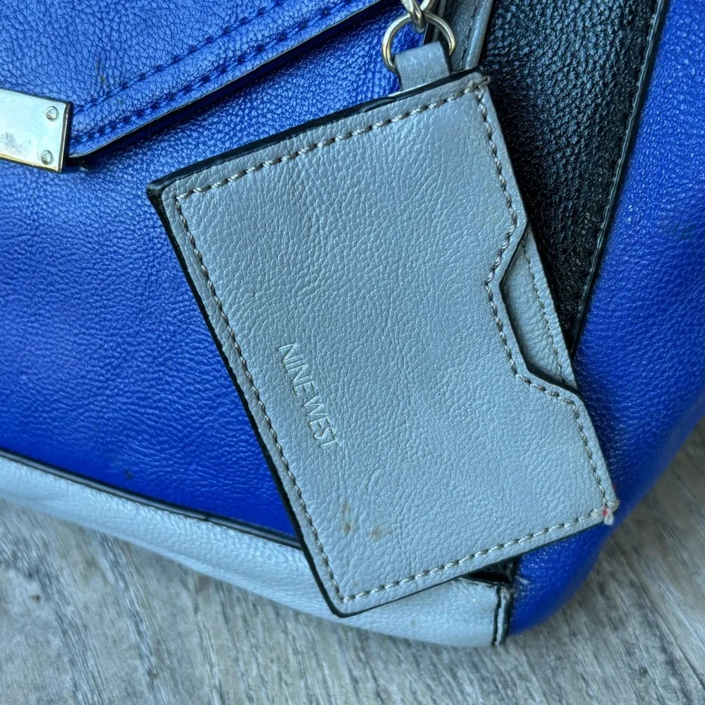 Nine West Tri-Color‎ Satchel Bag